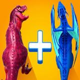 Dinosaur Merge Master Battle