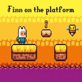 Finn on the platform